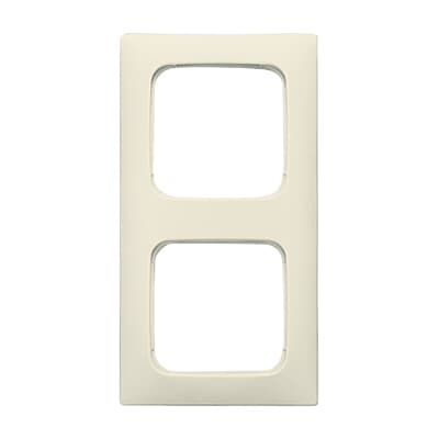 BUSCH-JAEGER 2512-212K-102 Abdeckrahmen 2-fach Busch-Duro 2000® SI Linear weiß glänzend