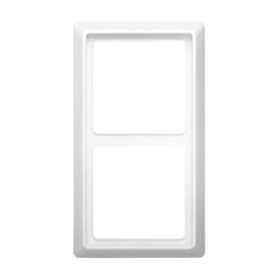 BUSCH-JAEGER 2102-34 Abdeckrahmen  2fach Allwetter 44® alpinweiß glänzend