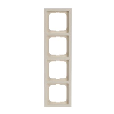 BUSCH-JAEGER 1724-182K Abdeckrahmen 4-fach future® linear elfenbeinweiß glänzend