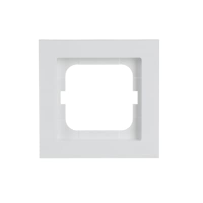 BUSCH-JAEGER 1721-284 Abdeckrahmen 1-fach Busch-axcent® studioweiß glänzend