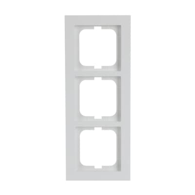 BUSCH-JAEGER 1723-284 Abdeckrahmen 3-fach Busch-axcent® studioweiß glänzend