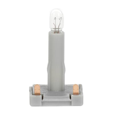 BUSCH-JAEGER 8344-1 Beleuchtungseinsatz für Schalter/Taster weiß Glühlampe, 40 mA, 8 V AC/DC