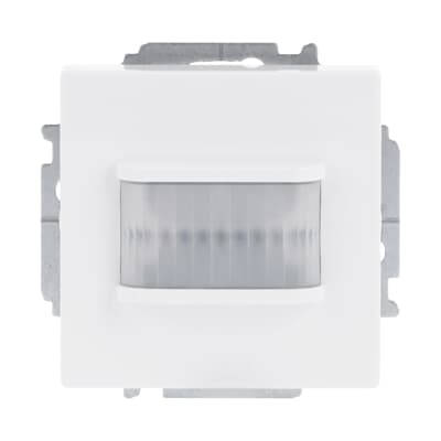 BUSCH-JAEGER 6122/10-84 Busch-Wächter® 180 ° Bewegungsmelder Standard mit Selectlinse und integriertem Busankoppler studioweiß