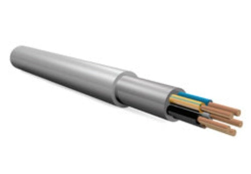 PVC-Mantelleitung NYM-J 3x2,5mm², 50 Meter Ring – Deutsche Markenqualität, VDE-zertifiziert Für Sichere Elektroinstallation