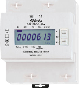 ELTAKO 28380615 Drehstromzähler DSZ15DE-3x80A