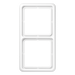 JUNG CD582WW Abdeckrahmen Serie CD 500 alpinweiß