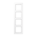 JUNG A5584BFWW Abdeckrahmen Serie A 550 alpinweiß
