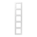JUNG AS585WW Abdeckrahmen Serie AS 500 alpinweiß