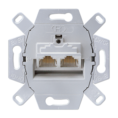 JUNG UAE8-8UPOK6 Einsatz/Abdeckung für Kommunikationstechnik Serie Netzwerktechnik