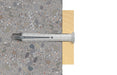 FISCHER 050351Nageldübel N 5X40/15S(100), galvanisch verzinkt