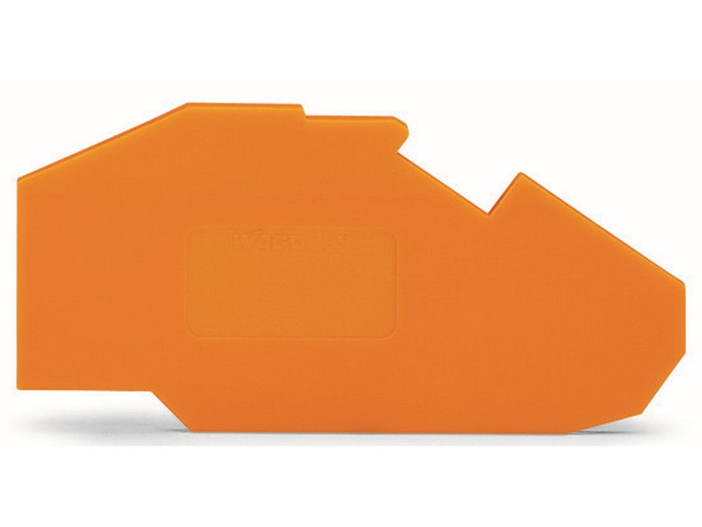 WAGO 782-317 Abschluss- und Zwischenplatte 1,5 mm dick orange