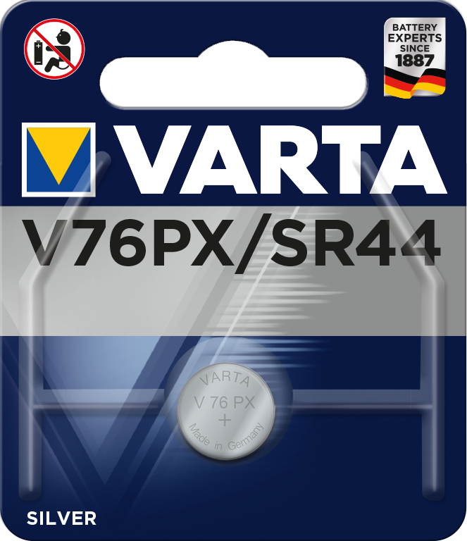 VARTA Electronicszelle V 76 PX 1er Blister
