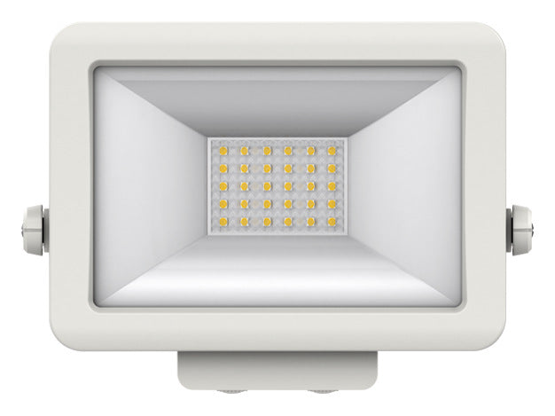 Theben, theLeda B20L WH, LED-Strahler mit 20 W, modular erweiterbar.
