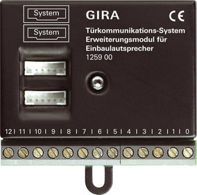 GIRA 125900 Erweiterungskomponente für Tür-/Videosprechanlage