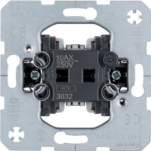 UP W-Schalter 2-polig 10AX/250V