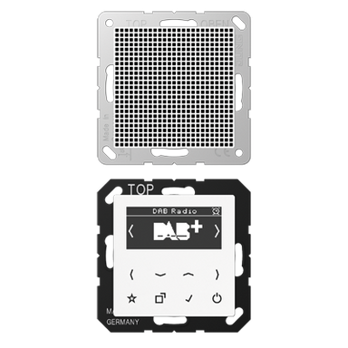 JUNG DABA1WW Radio Serie AS/A alpinweiß