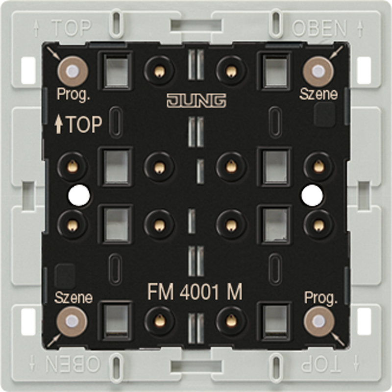 JUNG FM4001M Sender/Fernbedienung für Installationsschalterprogramme Serie Bussysteme