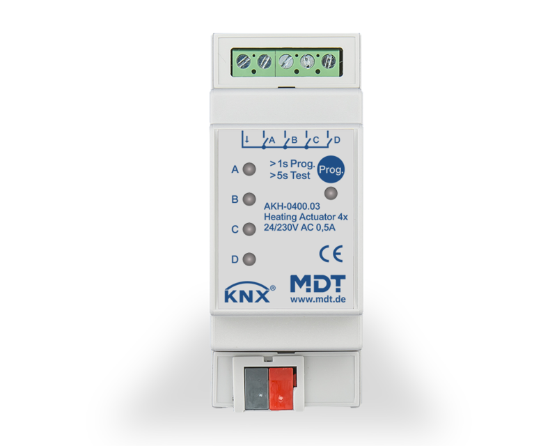 MDT AKH-0400.03 Acturio - Heizungsaktor AKH 4-fach
