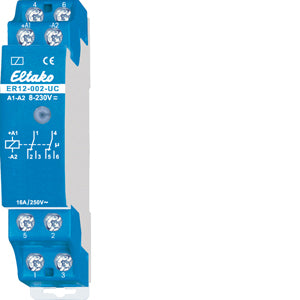 Eltako  Schalt- und Steuerrelais UC. 2 Wechsler potenzialfrei 16A/250V AC