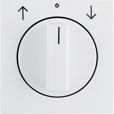 BERKER 1080898900 Abdeckung/Bedienelement für Installationsschalterprogramme Serie S.1/B.x