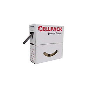 BBC Cellpack GmbH Warmschrumpfschlauch in Abrollbox dünnwandig Schrumpfrate 2:1 ohne Kleber