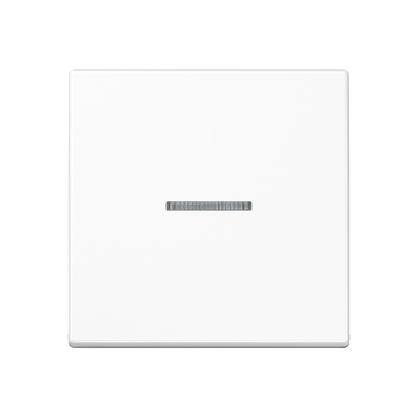 JUNG A101KO5WW Abdeckung/Bedienelement für Installationsschalterprogramme, alpinweiß