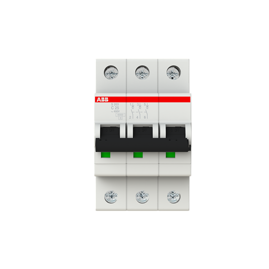 ABB  2CDS253001R0254 Leitungsschutzschalter S203-C25