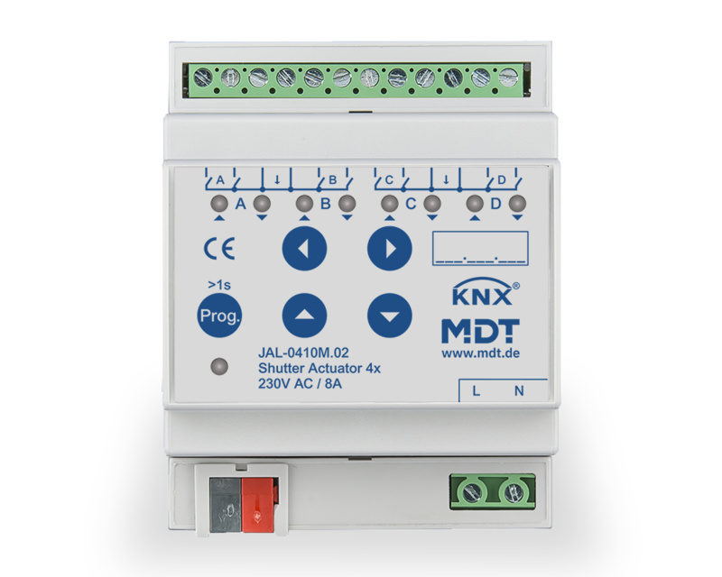 MDT JAL-0410M.02 Bussystem-Jalousieaktor 4fach