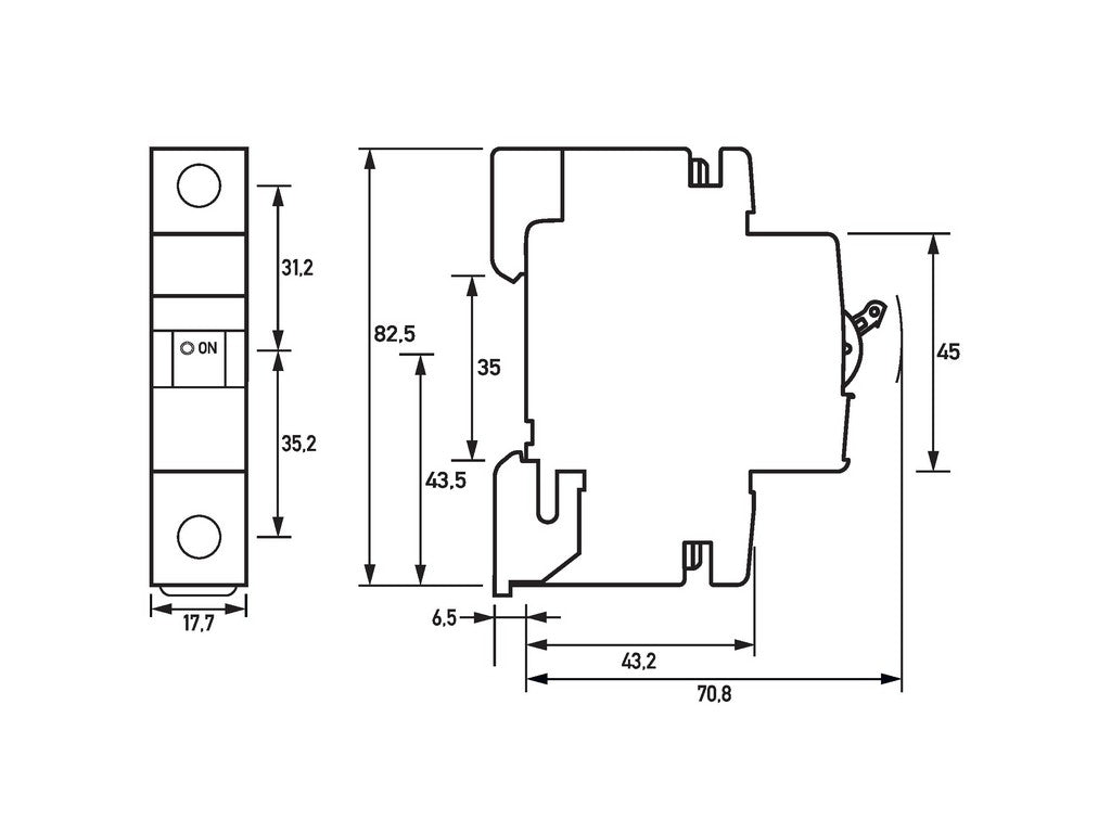 DOEPKE 09914019 LS-Schalter DLS 6H B6-1 6KA