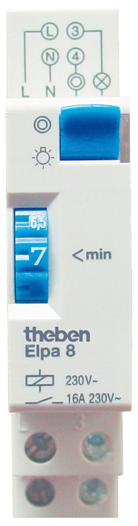 THEBEN 0080002 Treppenlicht-Zeitschalter ELPA 8