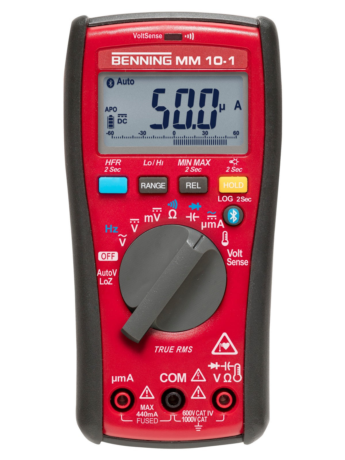 TRUE RMS Digital-Multimeter von Benning für Heizungs-, Lüftungs- und Klimatechnik sowie Service und Industrie.