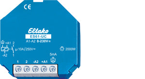 Eltako  Stromstoßschalter UC. 1 Schließer potenzialfrei 10A/250V AC