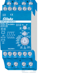 Eltako  4-fach Stromstoß-Schaltrelais. Je 1 Schließer potenzialfrei 16A/250V AC