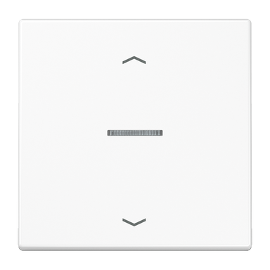 JUNG LS101KO5PWW Abdeckung/Bedienelement für Installationsschalterprogramme, alpinweiß