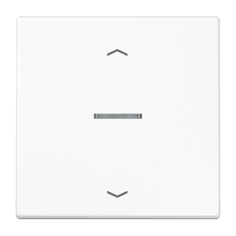 JUNG LS101KO5PWW Abdeckung/Bedienelement für Installationsschalterprogramme, alpinweiß