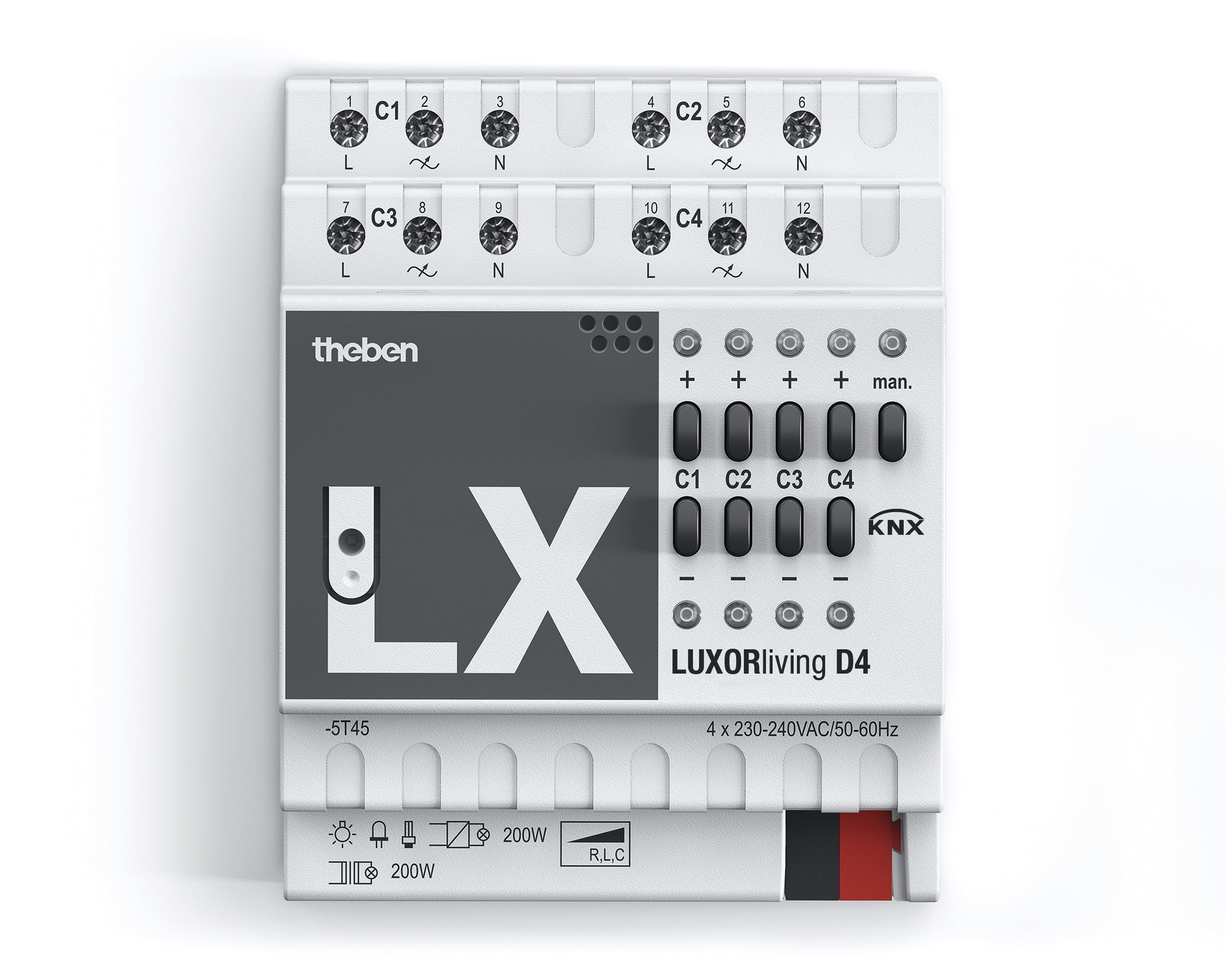 4-fach Universaldimmaktor LUXORliving von Theben.