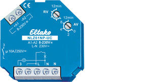 Eltako  Nachlaufschalter UC. 1 Schließer nicht potenzialfrei 10A/250V AC