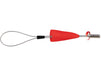 RUNPOFIX – Kabelziehschlaufe mit Schutzkappe und RUNPOTEC Gewinde RTG Ø 6 mm. Der eingebaute Drallausgleich ermöglicht es dem Kabel sich im Rohr zu drehen. Einfaches Anhängen der Kabel an die Schlaufe.