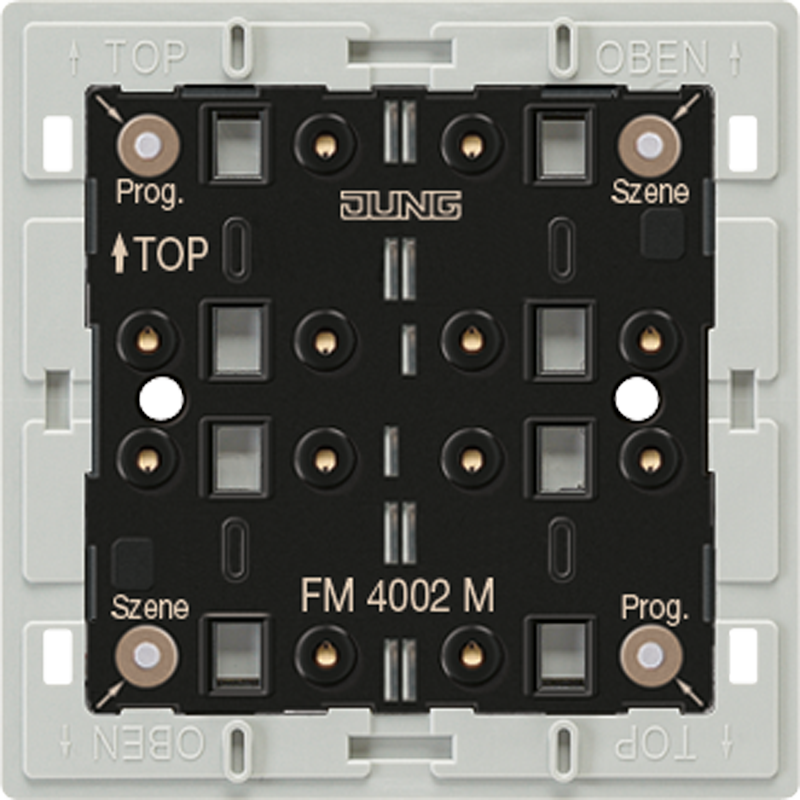 JUNG FM4002M eNet Funk-Wandsender-Modul 2fach F40