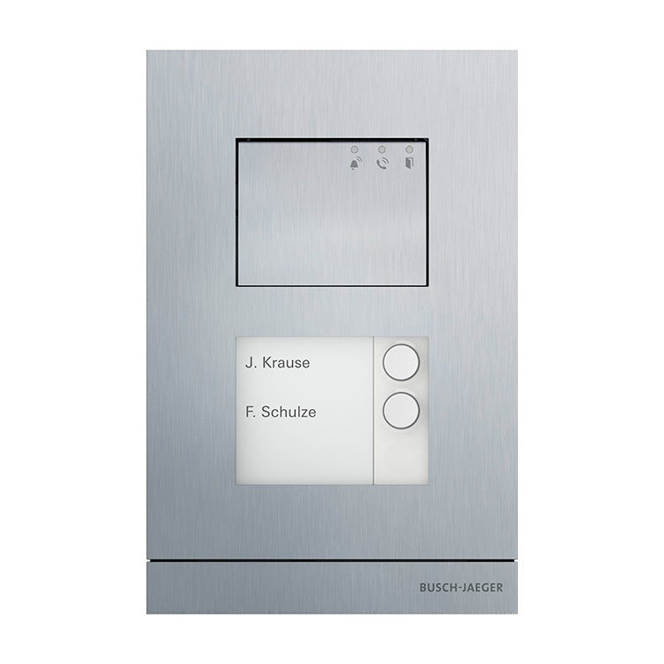 BUSCH-JAEGER A21051P2-A-03 Klingeltableau Busch-Welcome®  Aluminium