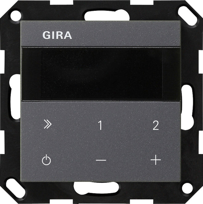 GIRA UP-Radio IP System 55 Anthrazit