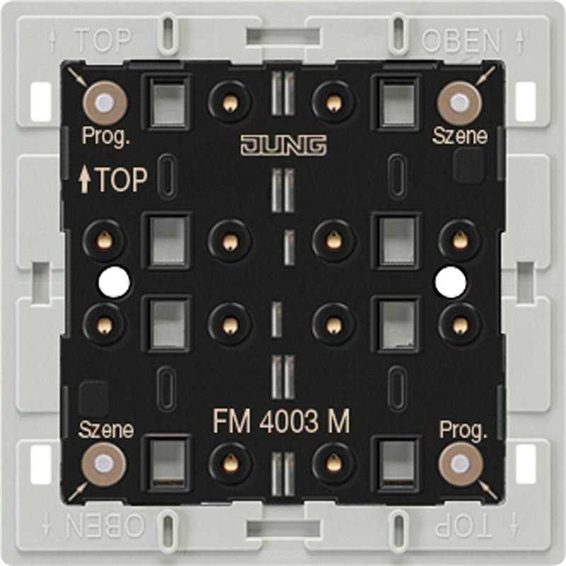 JUNG FM4003M eNet Funk-Wandsender-Modul 3fach, F40