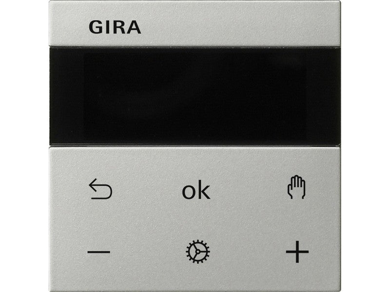 GIRA 5393600 System 3000 Raumtemperaturregler Display, Edelstahl