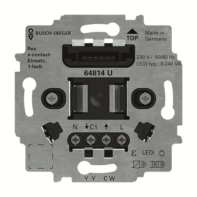 BUSCH-JÄGER 64814 U e-contact-Eins. flex, 1-f 