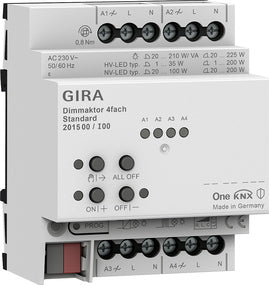GIRA 201500 Bussystem-Dimmaktor KNX