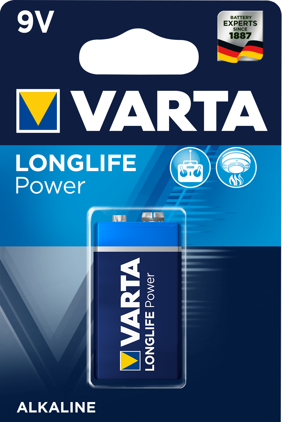Longlife Power Batterie von Varta.