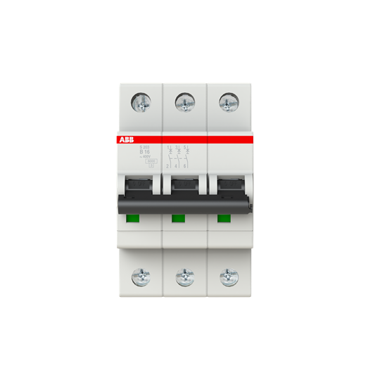 ABB  2CDS253001R0165 Leitungsschutzschalter S203-B16
