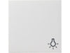 GIRA 028527 Wippe mit Symbol Licht, Reinweiß seidenmatt