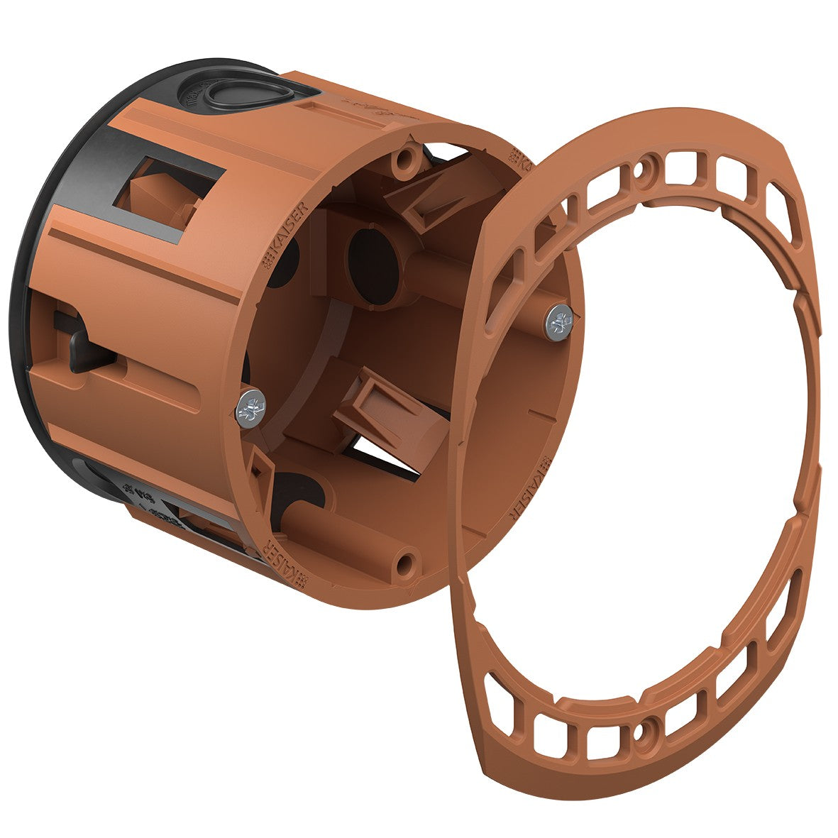 KAISER 1159-55 Geräte-Verbindungsdose ECON® Iso +, Tiefe 55 mm