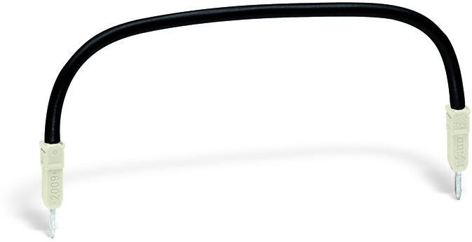 WAGO 2009-416 Steckbarer Leitungsbrücker 1,5 mm² isoliert 250 mm lang schwarz